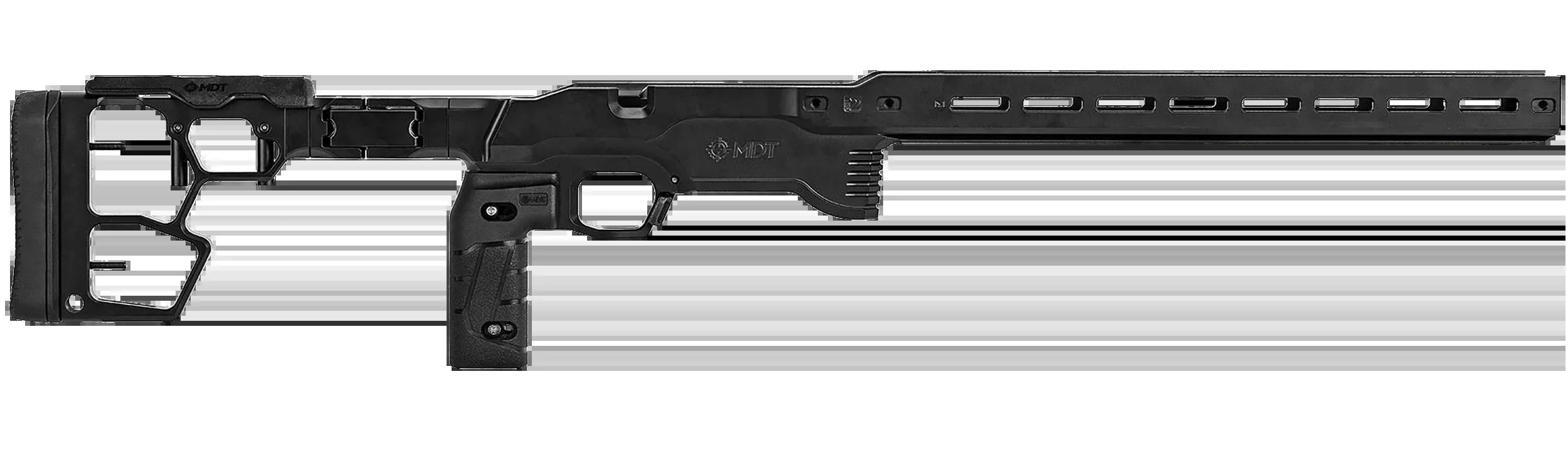MDT Sporting Goods ACC Premier Gen2 Chassis System - Cerakote Black - Ruger American Rimfire RH