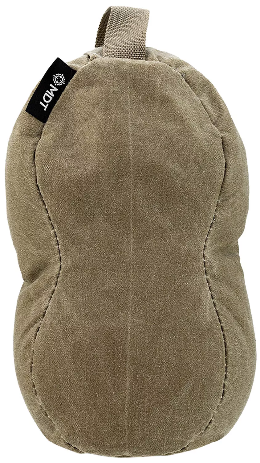 Mdt Sporting Goods Inc 108049COY Traveller Shooting Bag Coyote Brown Nylon Webbing Straps 500D Cordura Fabric House Fill 1lb