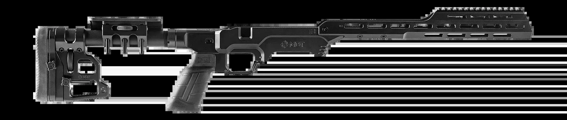 MDT Sporting Goods LSS Gen 3 Tactical Chassis Black Aluminum - Ruger American Short Action RH