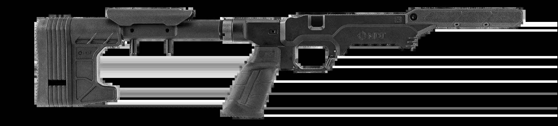 MDT Sporting Goods LSS Gen3 Chassis Ruger American Long Action RH Black - Worker