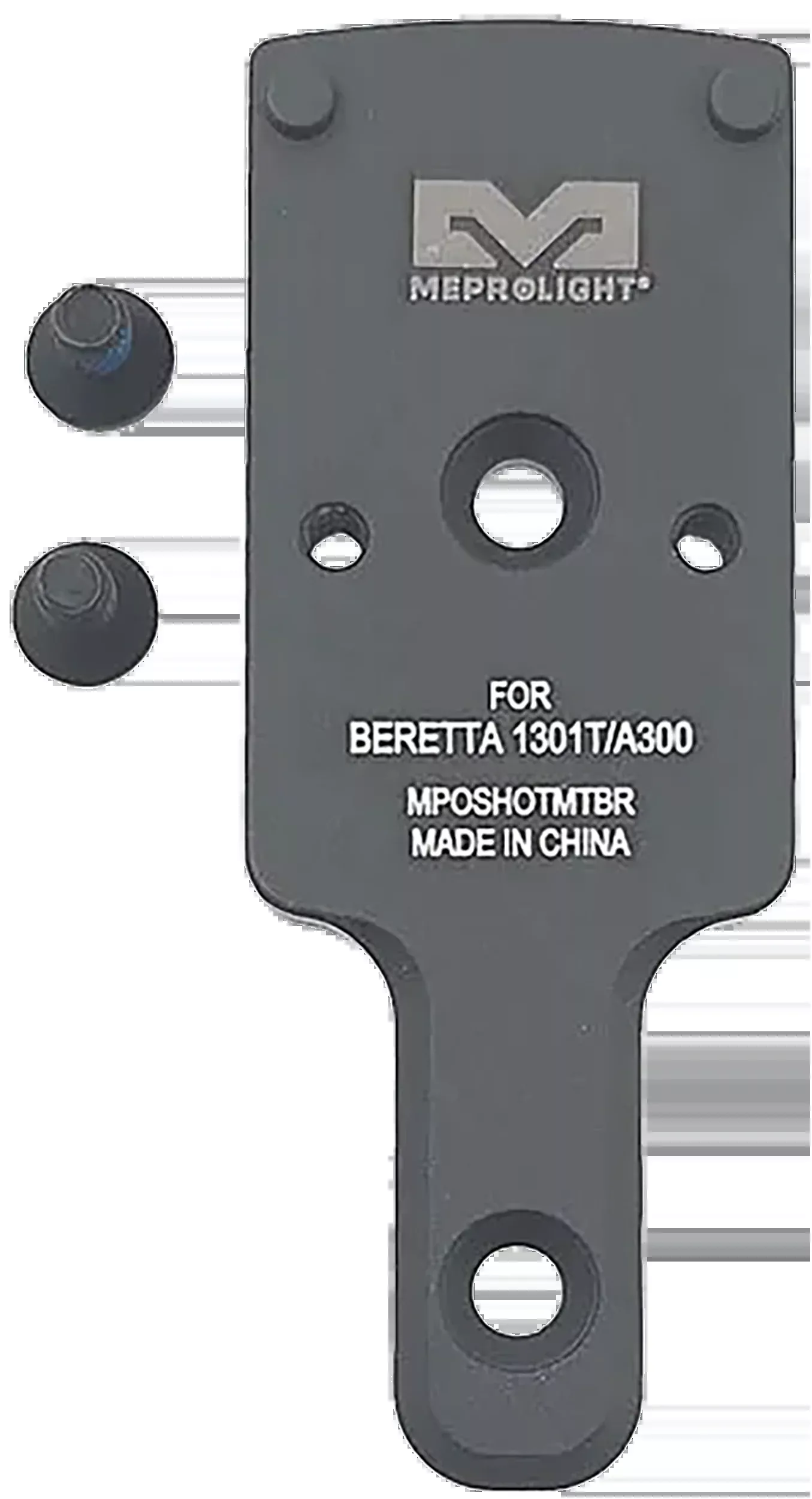 MEPRO USA LLC RMR Optics Plate for Beretta 1301 Tactical/A300, 6061-T6 Aluminum, Matte Black 901141041