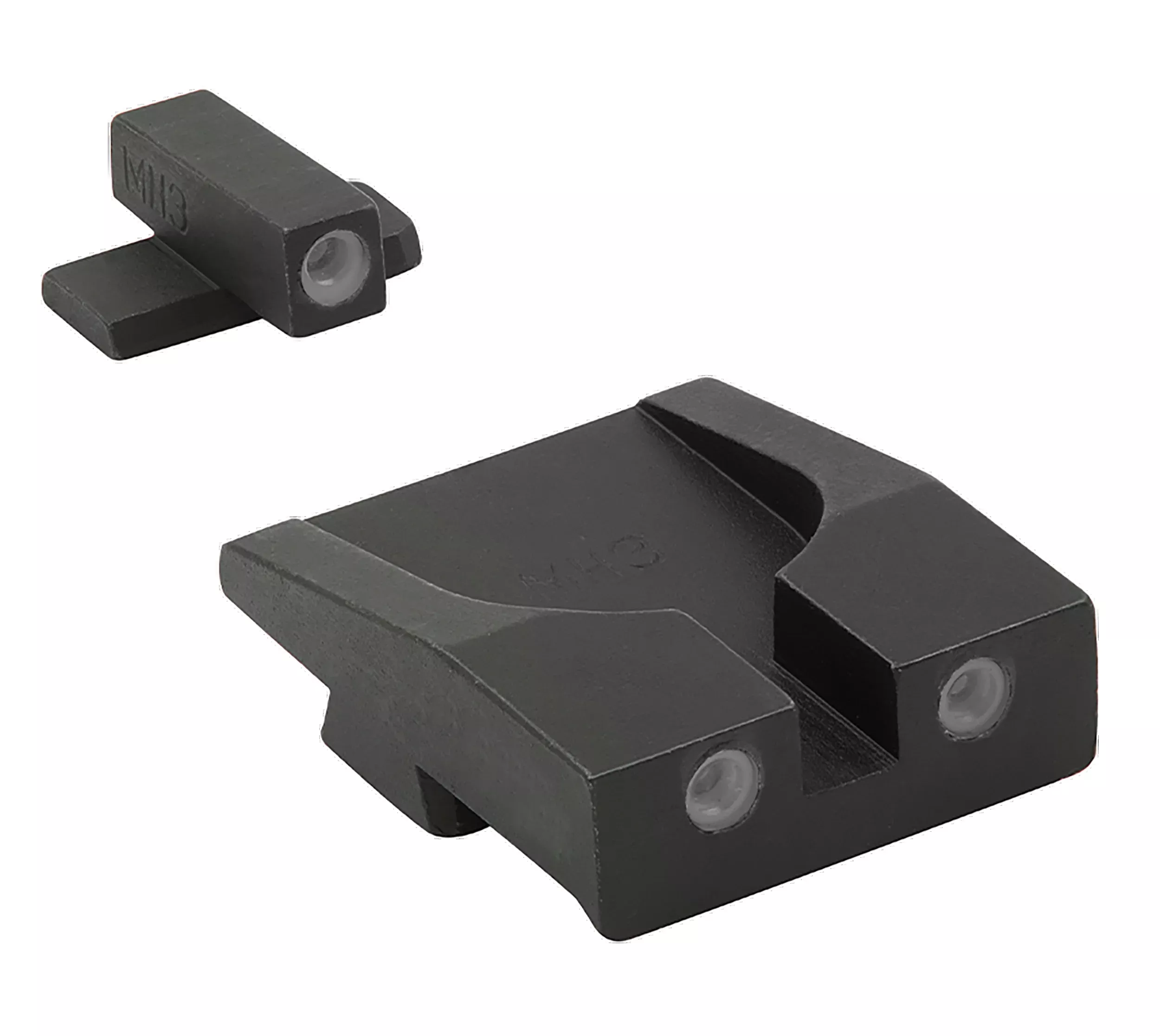 Meprolight Tru-Dot Green Tritium White Outline Sight Set - Springfield XD-M/XD-S (Non OSP)