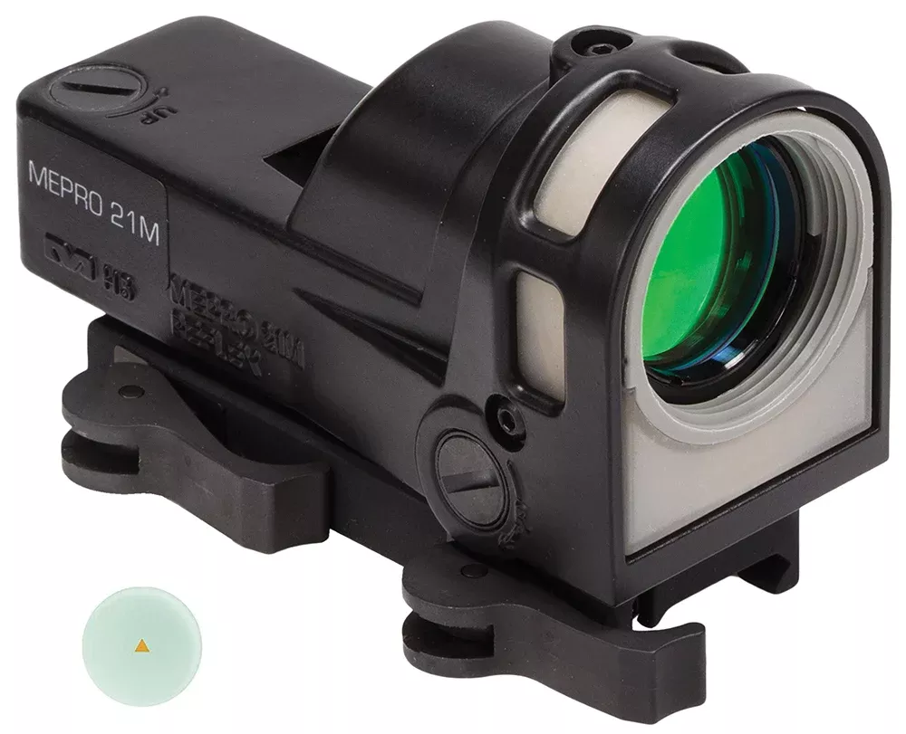 Meprolight USA 626410 M21Black 1x 30 mm Triangle Reticle