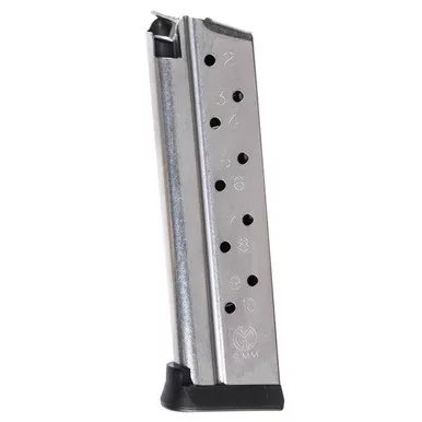 Metalform 1911 Government Commander 9mm 10 RD Stainless Steel - 9.743