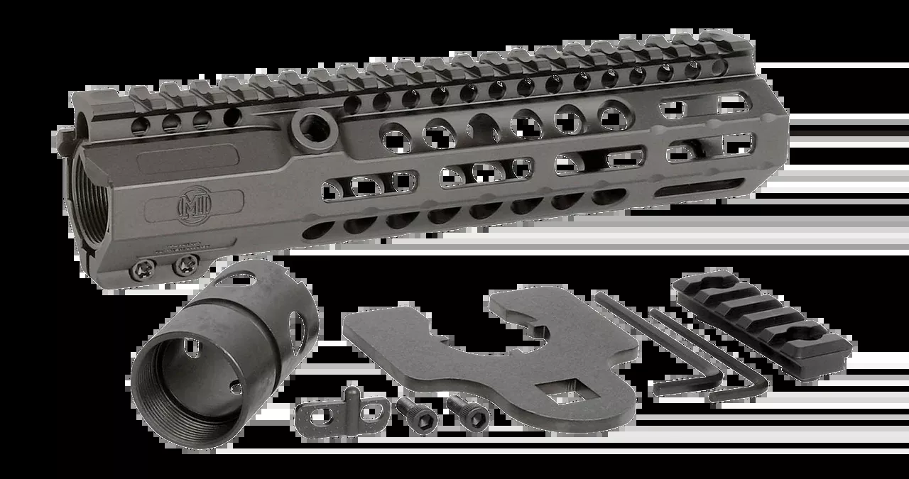 Midwest Industries Combat Rail HD 9.25" M-LOK Free-Float AR-15 Handguard - Black