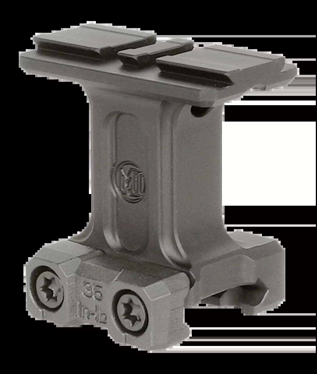 Midwest Industries MK2 Acro Aimpoint Mount 2.26" Black Hardcoat Anodized