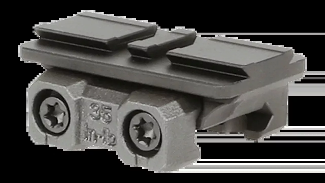 Midwest Industries MK2 ACRO Low QD Optic Mount - Black Hard Coat Anodized