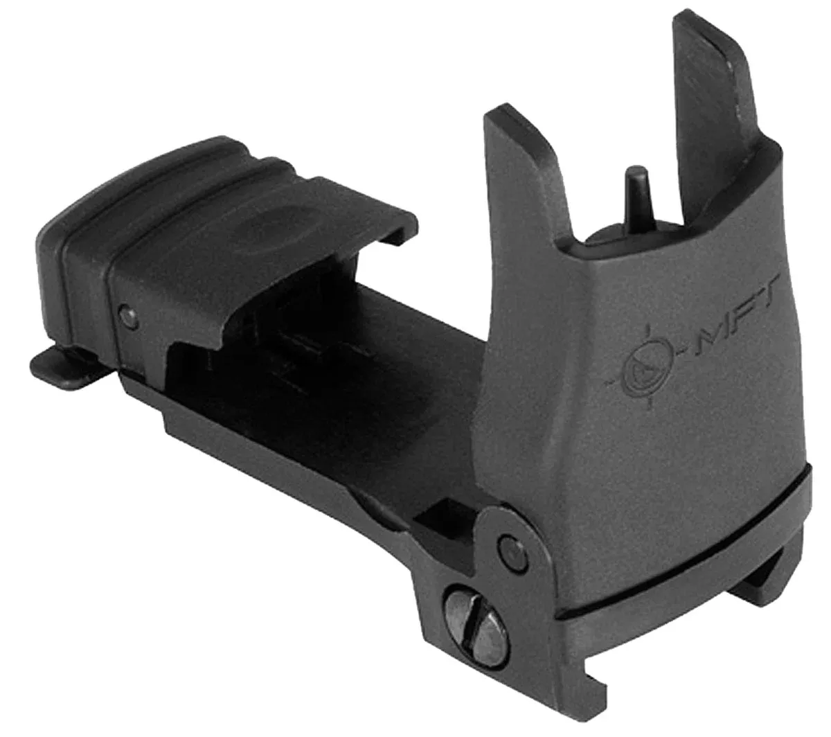 Mission First Tactical BUPSWF Flip Up Front SightBlack Folding AR-Platform