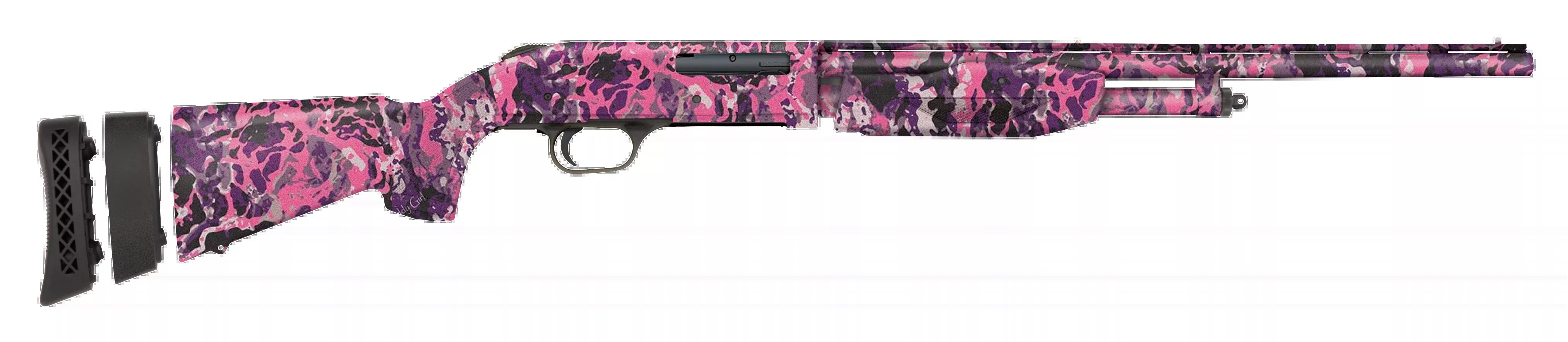 Mossberg 510 Super Bantam Mini 410 Bore 18.5" 2+1 Pump Shotgun - Muddy Girl Wild