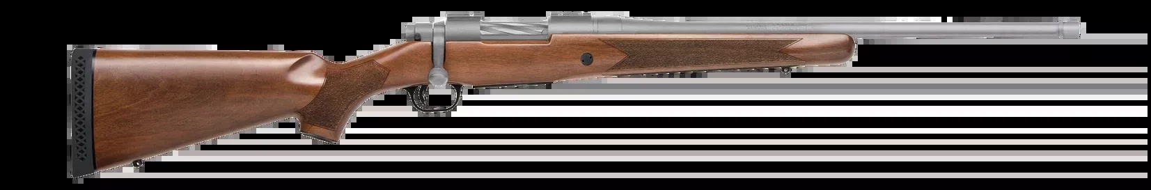 Mossberg Patriot 400 Legend 20" 4+1 Bolt-Action Rifle - Threaded Barrel, Stainless Cerakote, Walnut