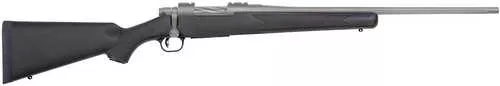 Mossberg Patriot Full Size 350 Legend 4+1 22" Stainless Cerakote Fluted Barrel, Drilled & Tapped Stainless Cerakote Stainless Steel Receiver, Black Fixed Synthetic Stock
