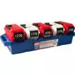 MTM AC5C-1776 America250 Limited Edition 5-Can Mini Ammo Crate - 30 Cal - Red/White/Blue