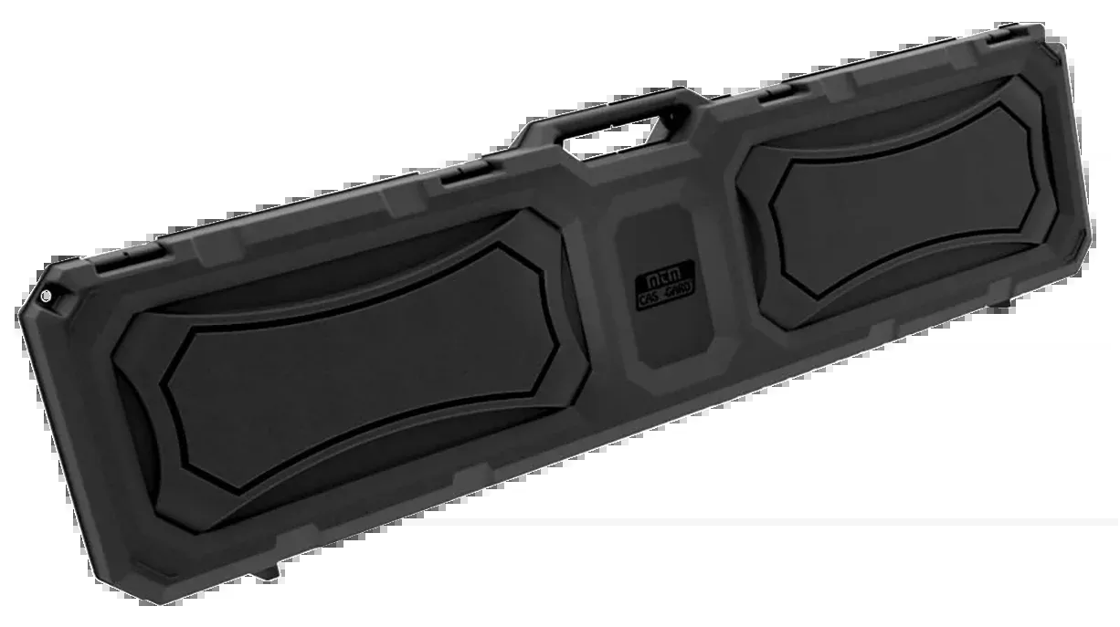 MTM Case-Gard RC51D Double Scoped Rifle Case 51" Black High Impact Plastic