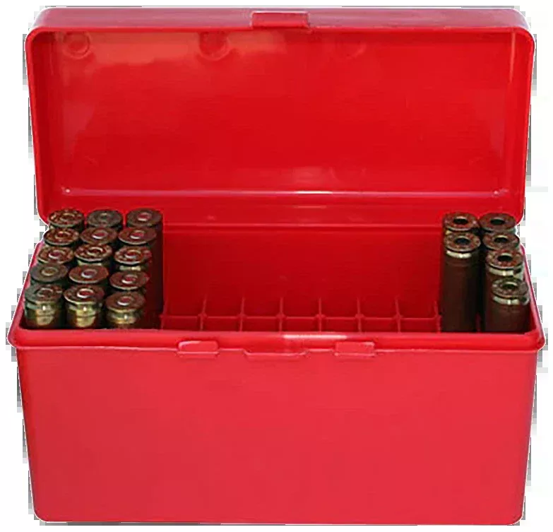 MTM Case-Gard RM6030 Flip-Top 243/308 Win/220 Swift 60rd Red Polypropylene