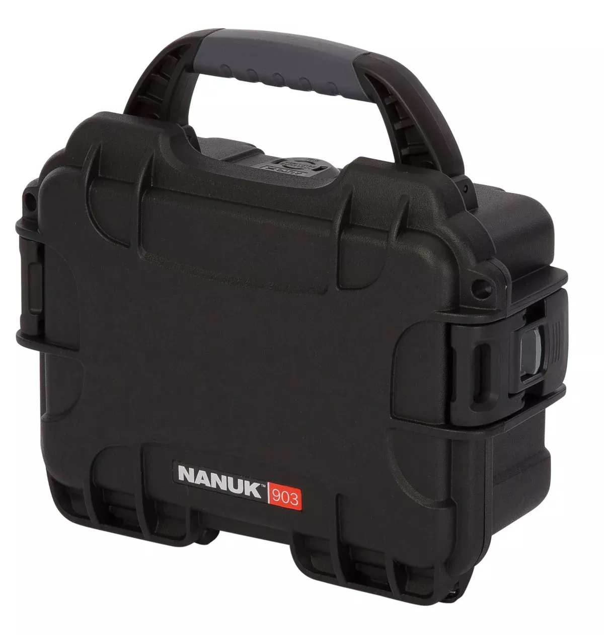 Nanuk 9031001 903Impact Resistant Black Polymer w/ Foam Padding&Latches
