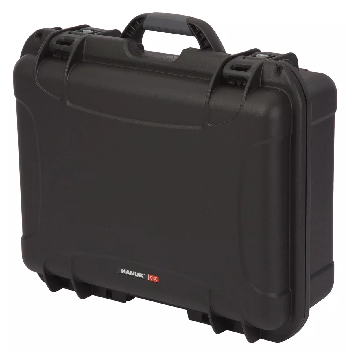 Nanuk 930-1001 930Black Polymer with Foam Padding & Latches 18" L x 13" W x 6.90" H Interior Dimensions
