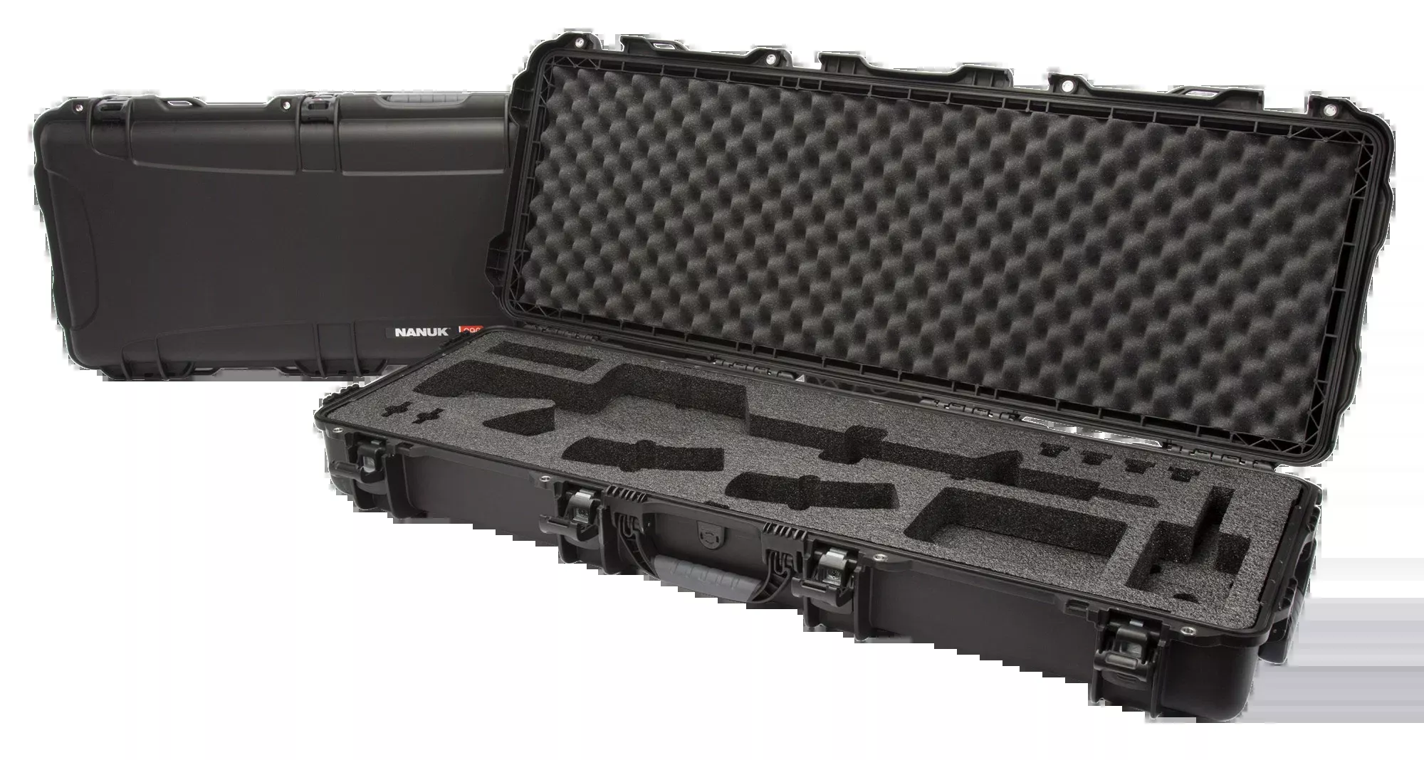Nanuk 990 AR-15 Rifle Case 36" Black Polymer w/ Foam, Wheels and TSA Locks