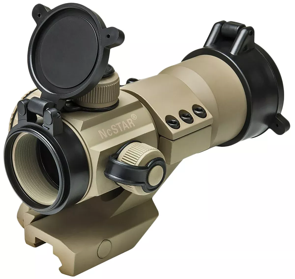 NcStar DRGB135T 35mm Red/Green/Blue Dot OpticTan Powder Coated 1 x 35 mm 3 MOARed/Green/Blue Dot