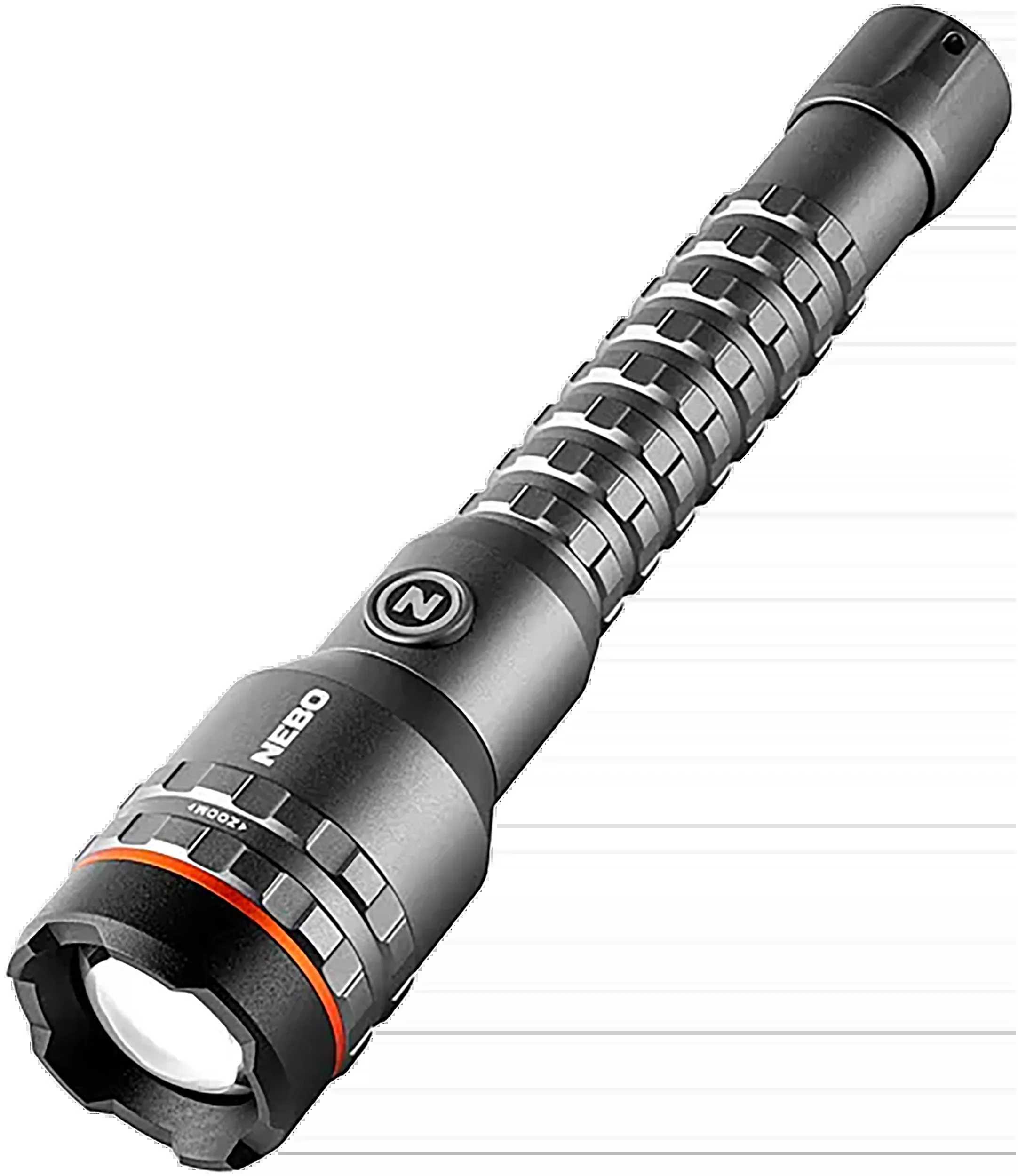 NEBO Davinci 3200L Rechargeable Flashlight 32/320/3,200 Lumens LED - Gray