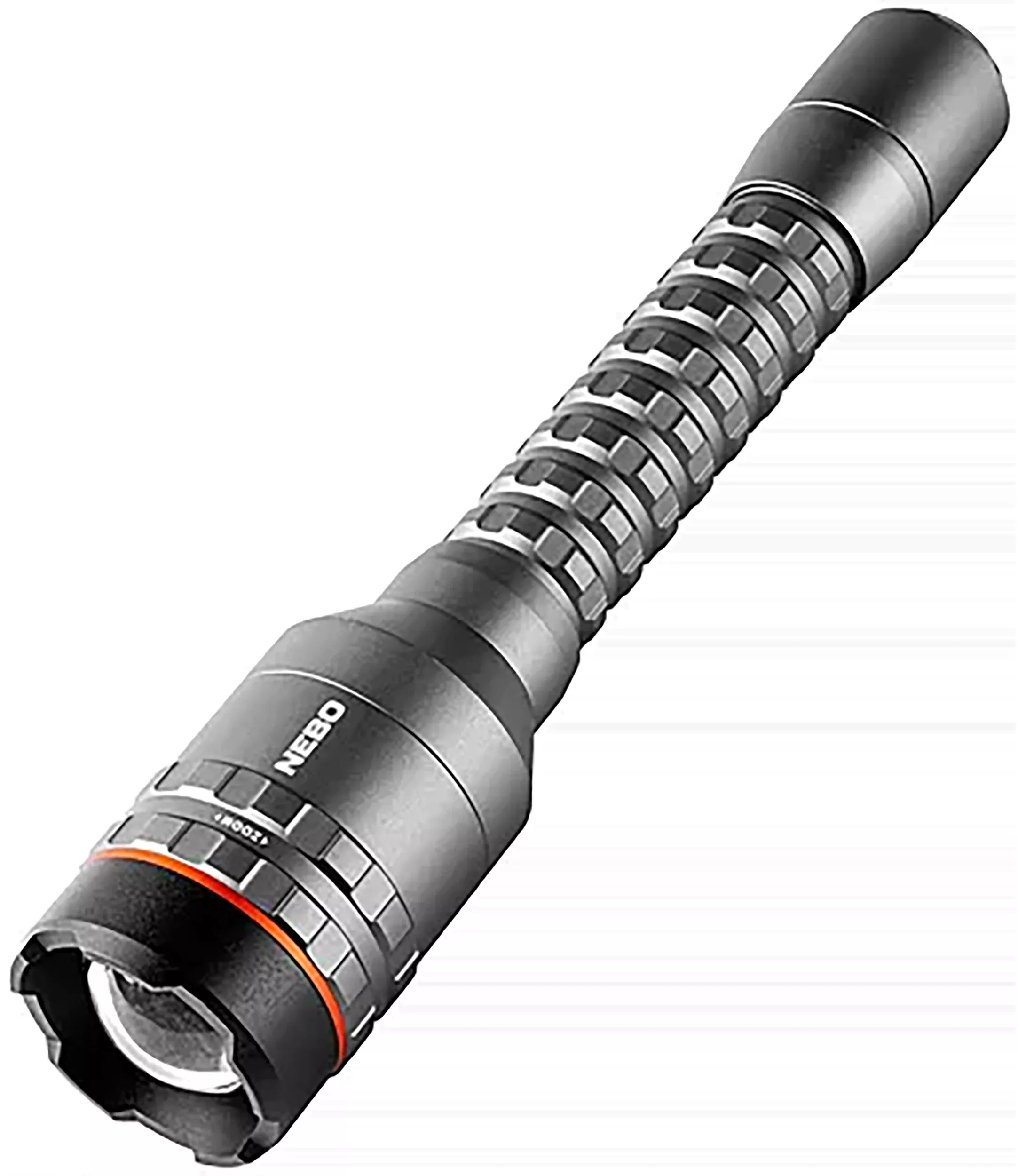 NEBO Davinci 5000L Rechargeable Flashlight 100/1,000/5,000 Lumens LED - Gray