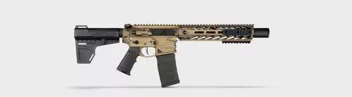 Nemo Battle Light Semi-Auto AR Pistol .223 Rem 8" Barrel 1-30Rd Mag Cerakote Burnt Bronze Finish