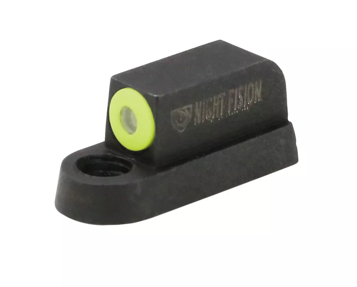 Night Fision CZU075001YGXX Tritium Front Sight for CZ-USAGreen Tritium Yellow Outline Front Sight CZ P-07/P-09/P-10