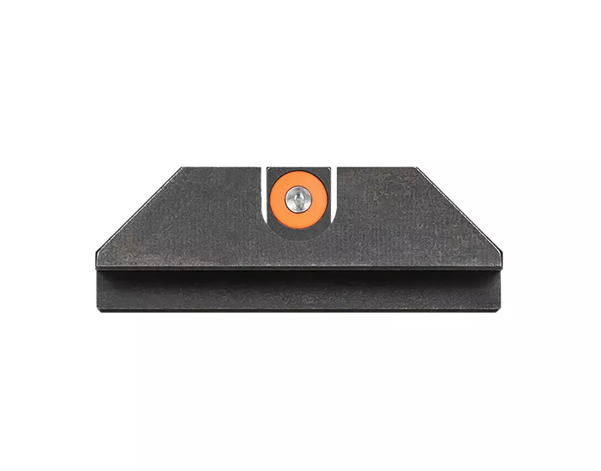 Night Fision GLK002014OGZ Tritium Night Sights For GlockGreen Tritium Orange Outline Front Sight Black Rear Sight Glock 20/21/29/30/36/40/41