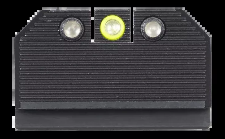 Night Fision Optics Ready Stealth Night Sight Set for Glock 17/19/34 RMR/507C/SRO/ACRO - Yellow Tritium Front / Blank Rear
