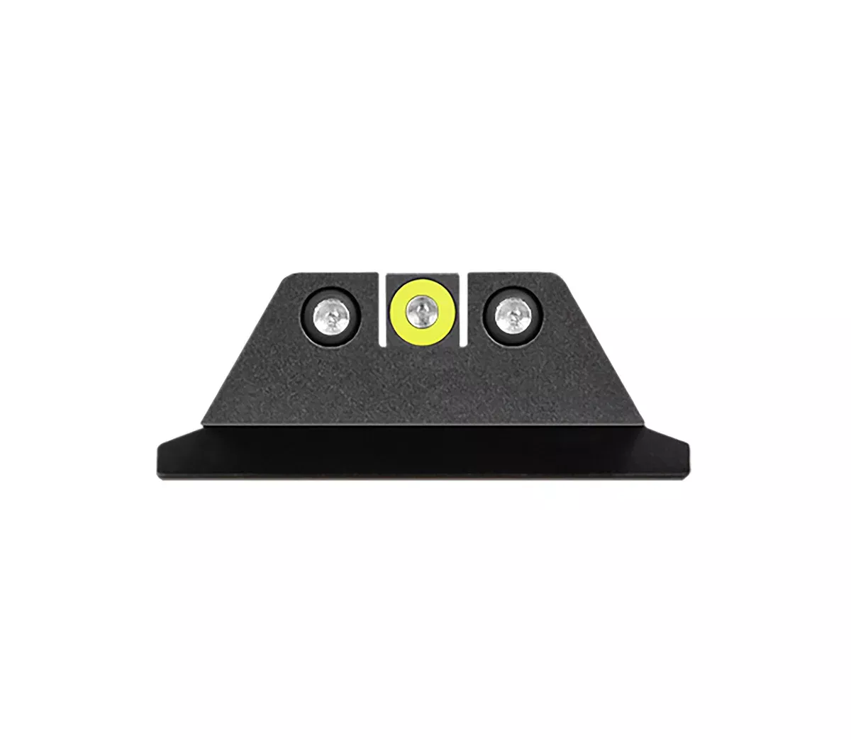 Night Fision SAW201003YGZ Tritium Night Sights for Smith & WessonGreen Tritium Yellow Outline Front Sight-Green Tritium Black Outline Rear Sight M&P/M&P M2.0