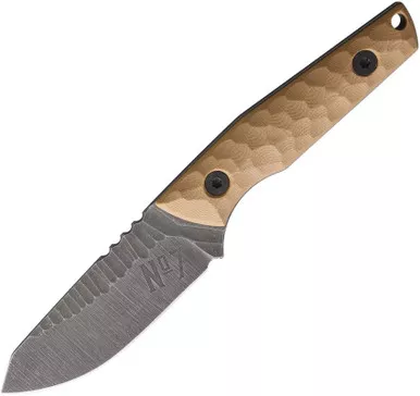 No7 Knife Company Vector Fixed Blade - Coyote Tan G10 - Nitro-V Steel - V-COY-G