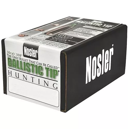 Nosler 30125 Ballistic Tip Hunting 30 Caliber .308 125 GR Spitzer 50 Box