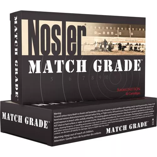 Nosler 44166 Match Grade6.5x284 Norma 140 gr Hollow Point (HP) 20 Bx/ 10 Cs