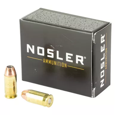 Nosler Assured Stopping Power 45ACP 185 Grain Jacketed Hollow Point - 20 Round Box