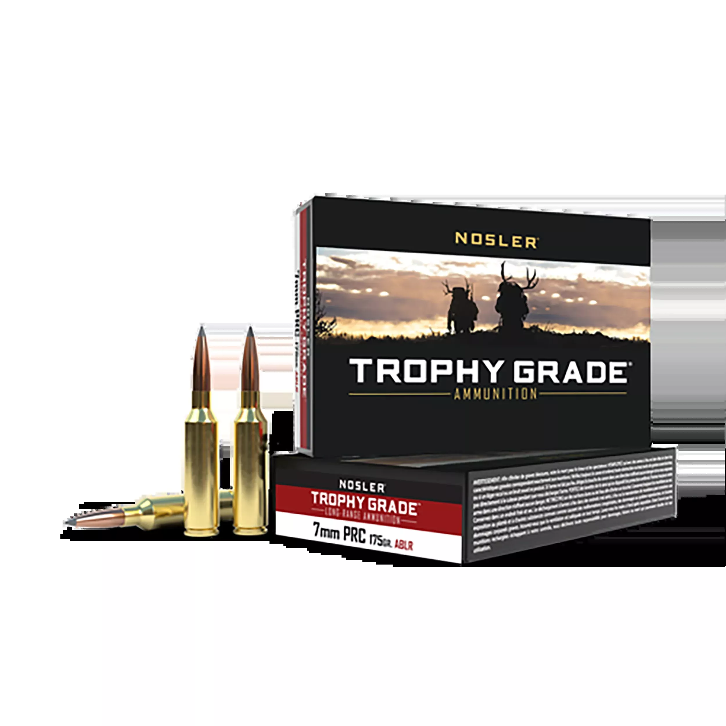 Nosler Trophy Grade Long Range 7mm PRC 175gr AccuBond Long-Range 20 Rd - Box or Case