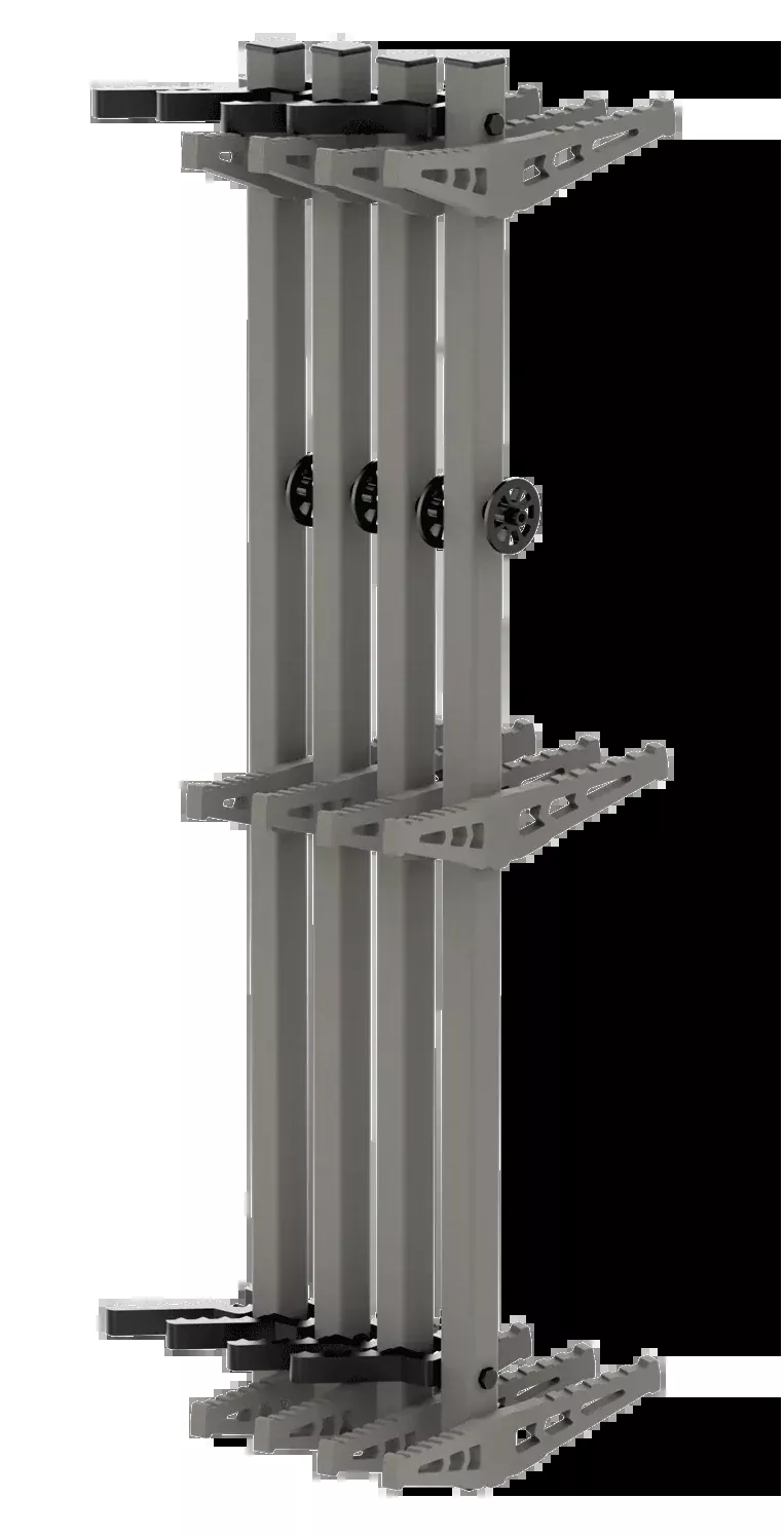 Novix Double-Step Climbing Sticks 32" Aluminum 4-Pack - Classic