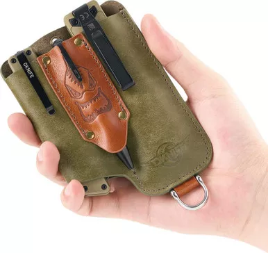 OKNIFE Osheath S1 3-in-1 Leather Sheath