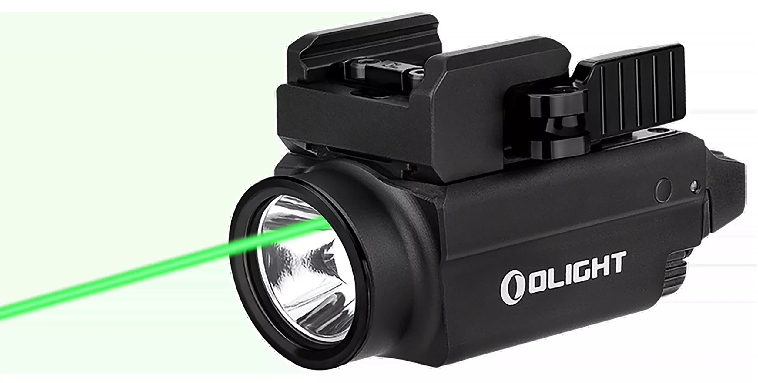 Olight Baldr S 800 Lumen Weapon Light w/Green Laser - Black Anodized