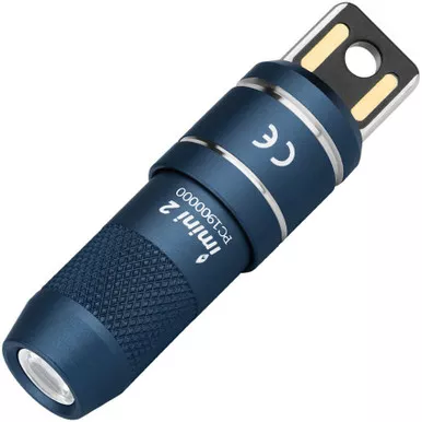Olight iMini 2 Magnetic Rechargeable Mini FlashLight - Midnight Blue