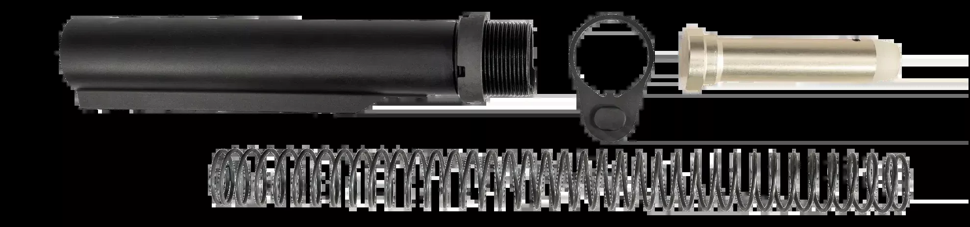 One Horse OH-BT01 AR-15 Buffer Tube Kit Carbine Buffer