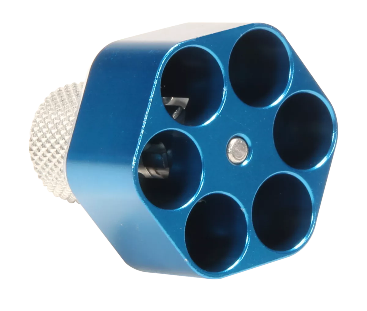Pachmayr 02652 Competition Speedloader made of Aluminum with Blue Finish for S&W K Frame Holds up to 6rds