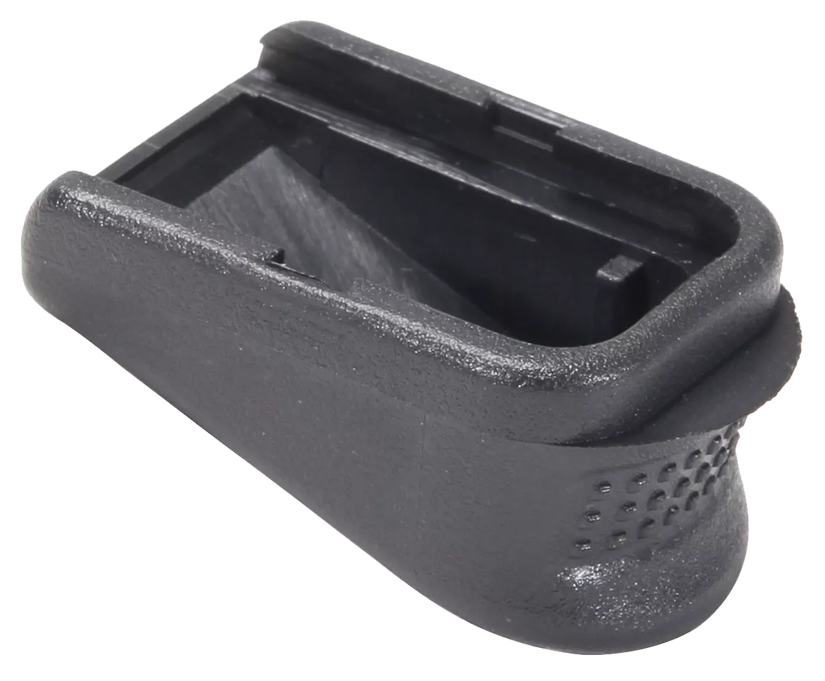 Pachmayr 03882 Grip ExtenderExtended 2rds, Compatible w/Glock26/27/33/39 add 2rd, Black Polymer 2 Per Pack