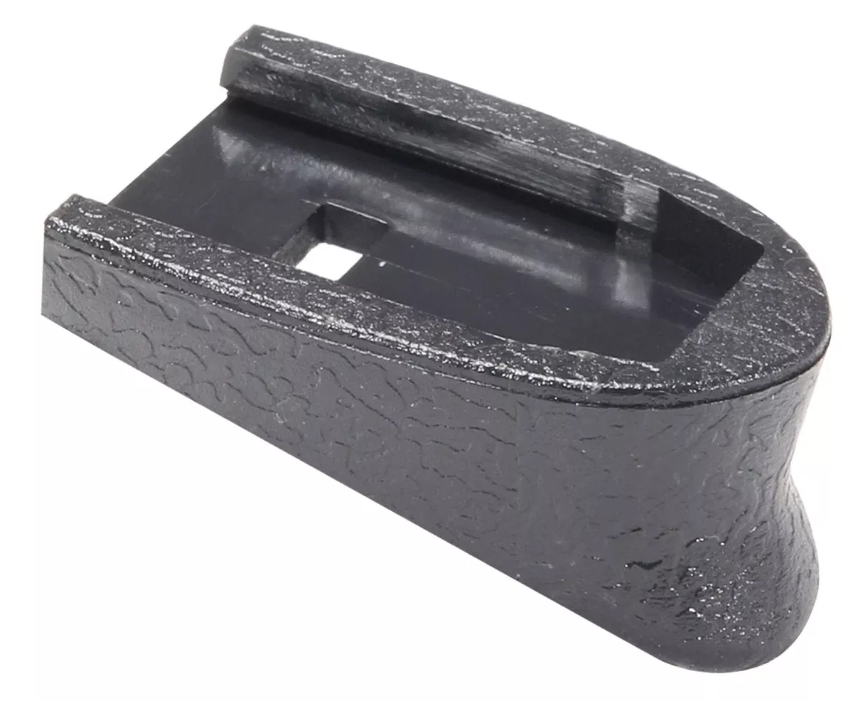 Pachmayr 03887 Grip Extendermade of Polymer with Black Finish for S&W M&P Shield