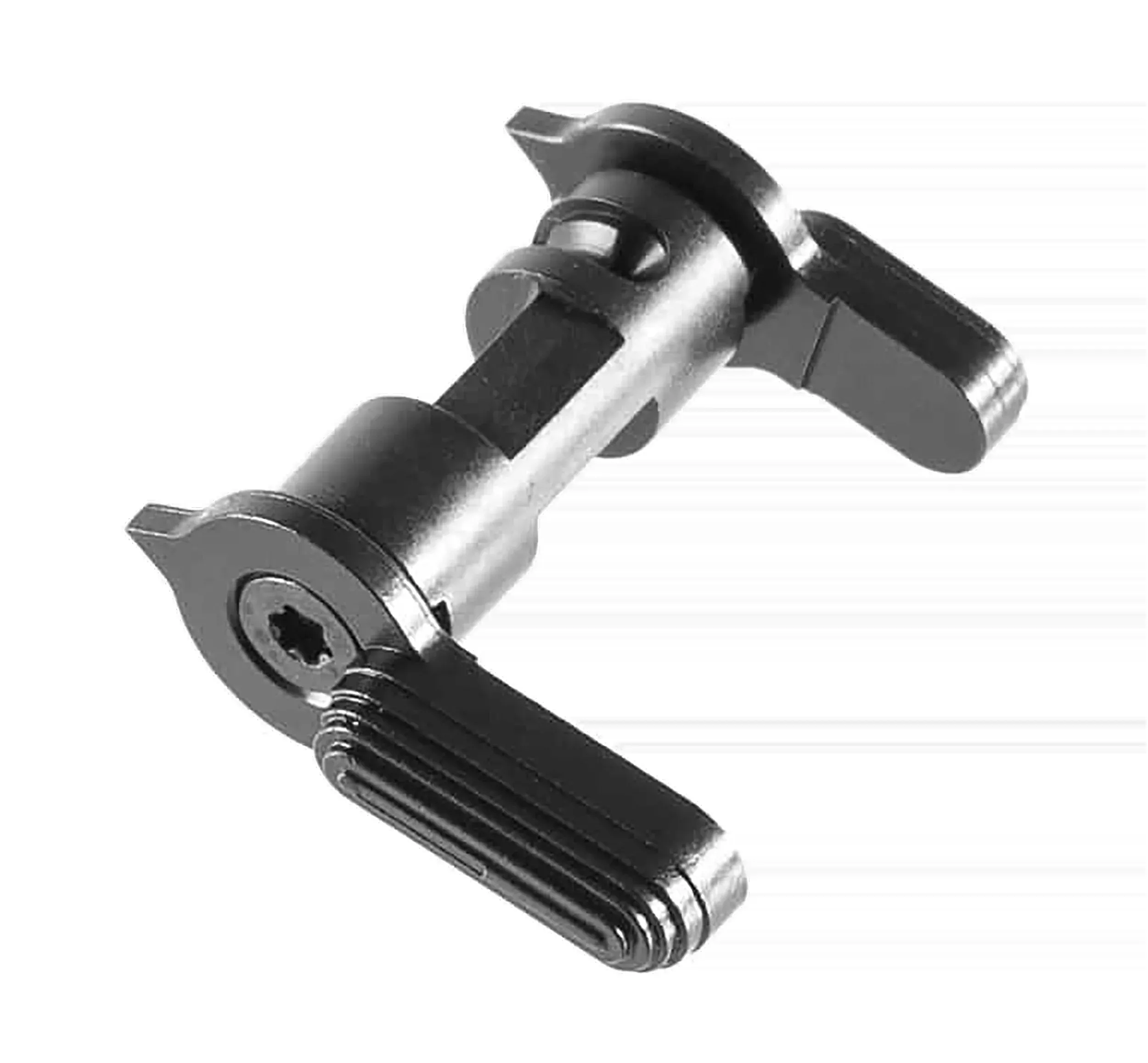 Patriot Ordnance Factory 01461 Ambidextrous Safety Selector 50/90 Degree Black Hardcoat Anodized AR Platform
