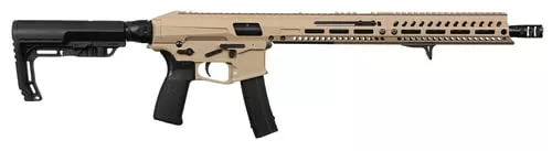 Patriot Ordnance Factory 02062 Phoenix9mm 10+1 16.50" Flat Dark Earth Cerakote Picatinny Rail