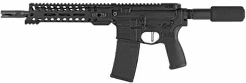 Patriot Ordnance Factory Minuteman Semi-Auto AR Style Pistol 223 Remington 10.5" Barrel 1-30Rd Mag Tungsten Cerakote Finish Standard Tube Ambidextrous Safety Selector 3.5lb Match Grade Trigger 9" Renegade M-LOK Handguard