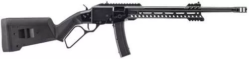 Patriot Ordnance Factory Tombstone 9mm Luger 20+1 16.50" Black Fluted Threaded Barrel, Black Aluminum Receiver w/Picatinny Rail, M-LOK Handguard, Magpul SGA Black Synthetic Stock
