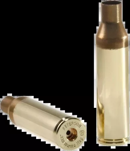 Peterson Cartridge 338 Norma Magnum Rifle Brass - 250 Count Bulk