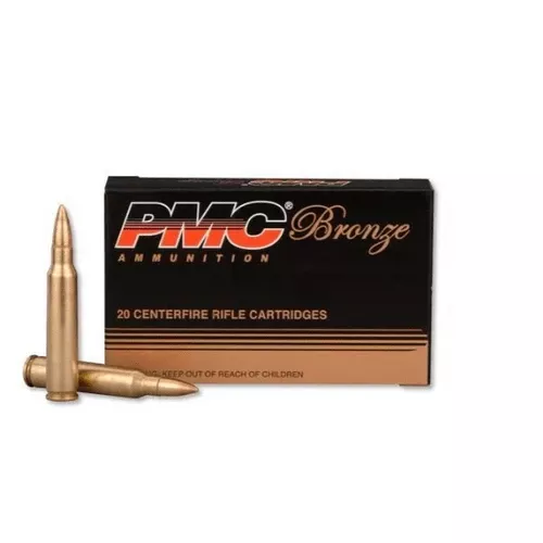 PMC Bronze .223 Rem 55 Grain FMJ-BT 20 Round Box