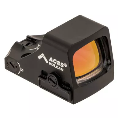 Primary Arms Holosun HS507K X2 Micro Red Dot - Red ACSS Vulcan Reticle, Black Color