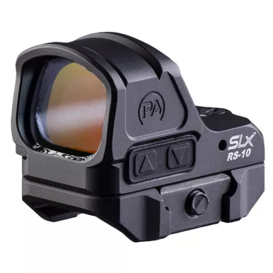Primary Arms SLx RS-10 1x23mm Mini Reflex Sight - 3 MOA Red Dot, Doctor / Noblex Footprint, Black Finish
